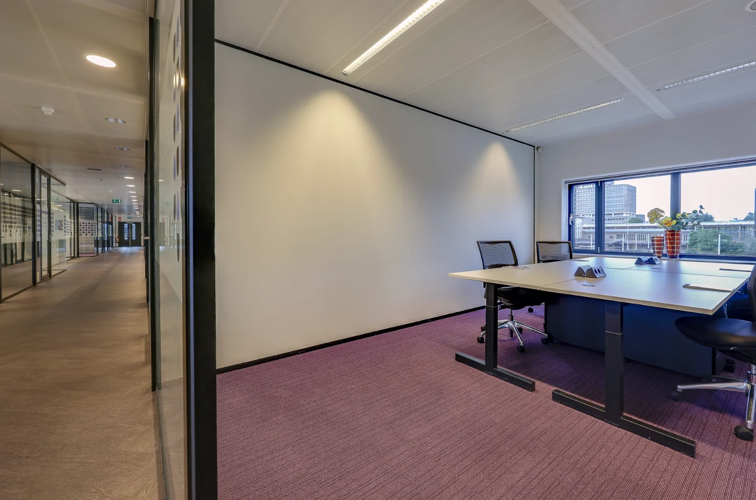 Work area at Tribes Amsterdam Amstel Station